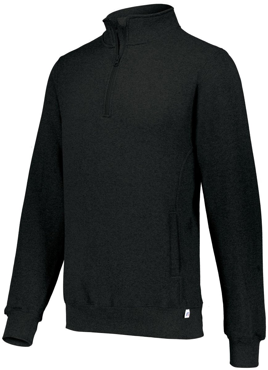 Russell (Team) Dri - Power® Fleece 1/4 Zip Pullover 1Z4HBM BLACK S