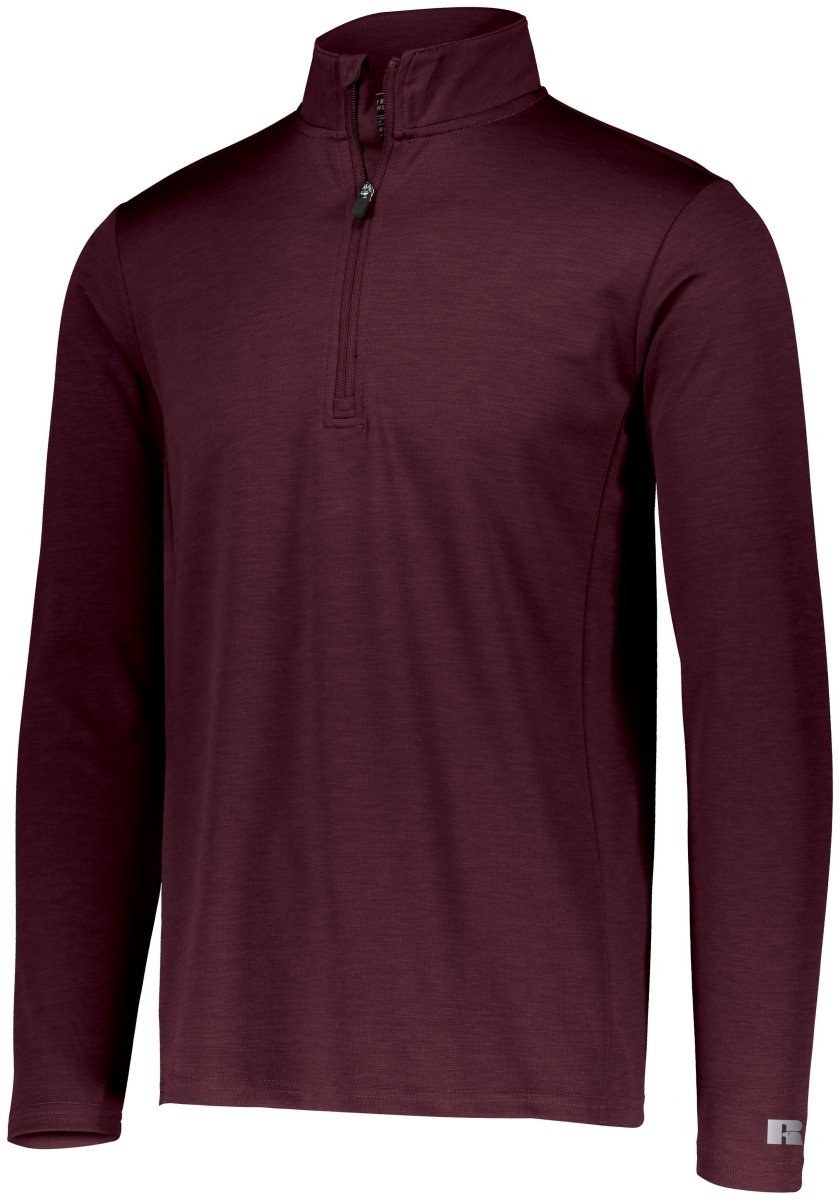 Russell (Team) Dri - Power® Lightweight 1/4 Zip Pullover - Russell (Team) QZ7EAM MAROON S