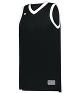 Russell (Team) ELITE BASKETBALL JERSEY POWERED BY COOLCORE® 5R3CHM BLACK/WHITE S