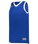 Russell (Team) ELITE BASKETBALL JERSEY POWERED BY COOLCORE® 5R3CHM ROYAL/WHITE S