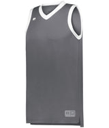 Russell (Team) ELITE BASKETBALL JERSEY POWERED BY COOLCORE® 5R3CHM STEALTH/WHITE S