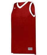 Russell (Team) ELITE BASKETBALL JERSEY POWERED BY COOLCORE® 5R3CHM TRUE RED/WHITE S
