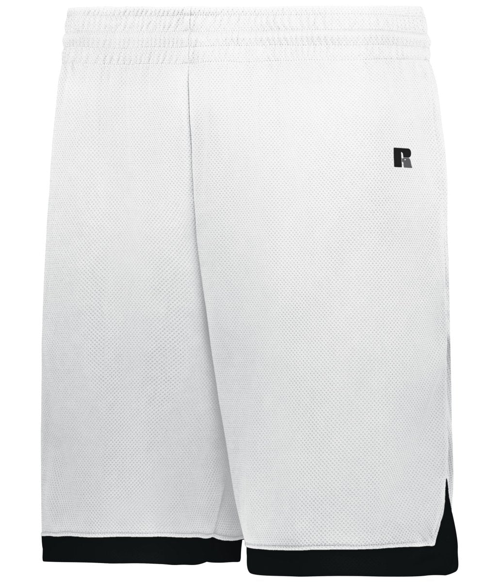 Russell (Team) ELITE BASKETBALL SHORTS POWERED BY COOLCORE® 5R4CHM WHITE/BLACK S