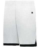 Russell (Team) ELITE BASKETBALL SHORTS POWERED BY COOLCORE® 5R4CHM WHITE/BLACK S