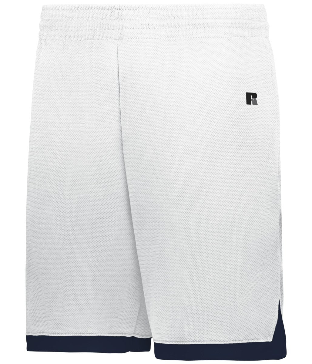 Russell (Team) ELITE BASKETBALL SHORTS POWERED BY COOLCORE® 5R4CHM WHITE/NAVY S