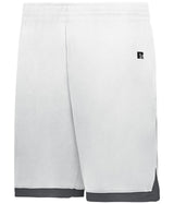 Russell (Team) ELITE BASKETBALL SHORTS POWERED BY COOLCORE® 5R4CHM WHITE/STEALTH S