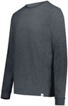 Russell (Team) Essential Long Sleeve Tee 64LTTM BLACK HEATHER S