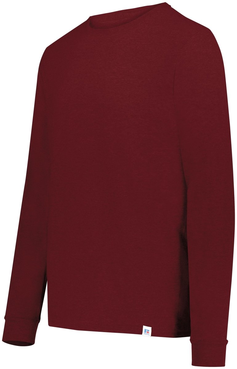Russell (Team) Essential Long Sleeve Tee 64LTTM CARDINAL S