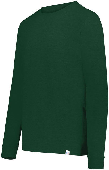 Russell (Team) Essential Long Sleeve Tee 64LTTM DARK GREEN S