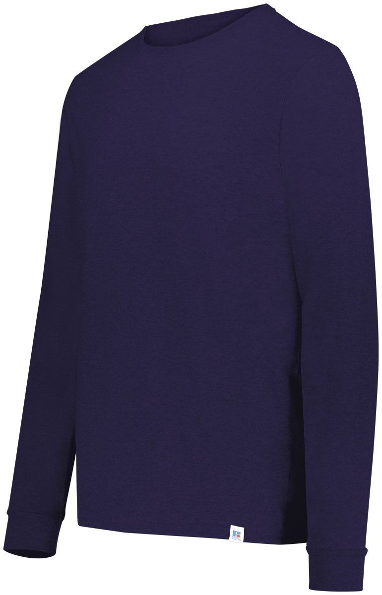 Russell (Team) Essential Long Sleeve Tee 64LTTM PURPLE S