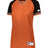 Russell (Team) Ladies Classic V - Neck Jersey - Russell (Team) R01X3X BURNT ORANGE/BLACK/WHITE S