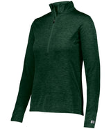 Russell (Team) Ladies Dri - Power Lightweight 1/4 Zip Pullover - Russell (Team) QZ7EAX DARK GREEN S