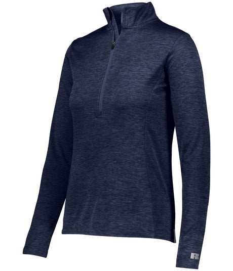 Russell (Team) Ladies Dri - Power Lightweight 1/4 Zip Pullover - Russell (Team) QZ7EAX NAVY S