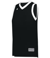 Russell (Team) LADIES ELITE BASKETBALL JERSEY POWERED BY COOLCORE® 5R3CHX BLACK/WHITE S