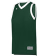 Russell (Team) LADIES ELITE BASKETBALL JERSEY POWERED BY COOLCORE® 5R3CHX DARK GREEN/WHITE S