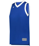 Russell (Team) LADIES ELITE BASKETBALL JERSEY POWERED BY COOLCORE® 5R3CHX ROYAL/WHITE S