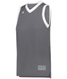 Russell (Team) LADIES ELITE BASKETBALL JERSEY POWERED BY COOLCORE® 5R3CHX STEALTH/WHITE S