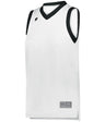 Russell (Team) LADIES ELITE BASKETBALL JERSEY POWERED BY COOLCORE® 5R3CHX WHITE/BLACK S