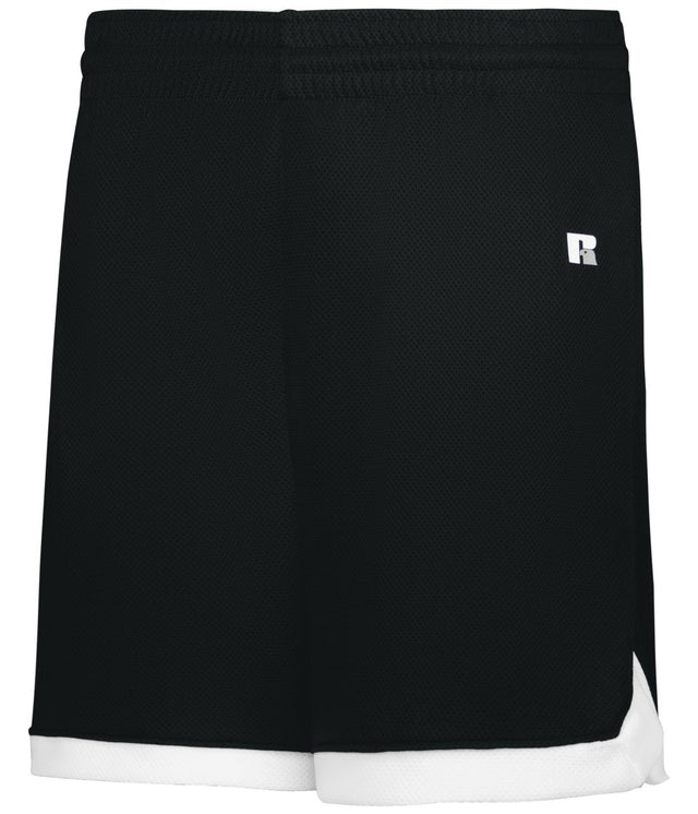Russell (Team) LADIES ELITE BASKETBALL SHORTS POWERED BY COOLCORE® 5R4CHX BLACK/WHITE S