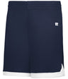 Russell (Team) LADIES ELITE BASKETBALL SHORTS POWERED BY COOLCORE® 5R4CHX NAVY/WHITE S