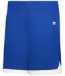 Russell (Team) LADIES ELITE BASKETBALL SHORTS POWERED BY COOLCORE® 5R4CHX ROYAL/WHITE S