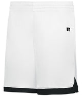 Russell (Team) LADIES ELITE BASKETBALL SHORTS POWERED BY COOLCORE® 5R4CHX WHITE/BLACK S