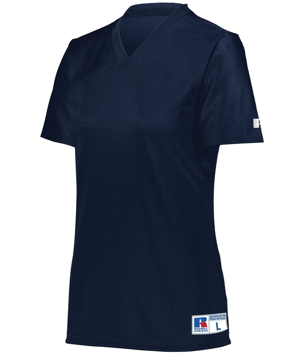 Russell (Team) Ladies Solid Flag Football Jersey - Russell (Team) R0593X NAVY S