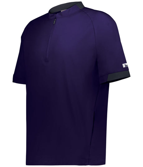 Russell (Team) LEGEND SHORT SLEEVE PULLOVER - Russell (Team) R21DSM PURPLE/STEALTH S