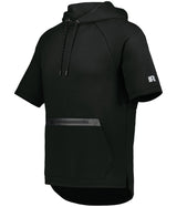 Russell (Team) Legend Short Sleeve Tech Fleece Hoodie - Russell (Team) R24TFM BLACK S