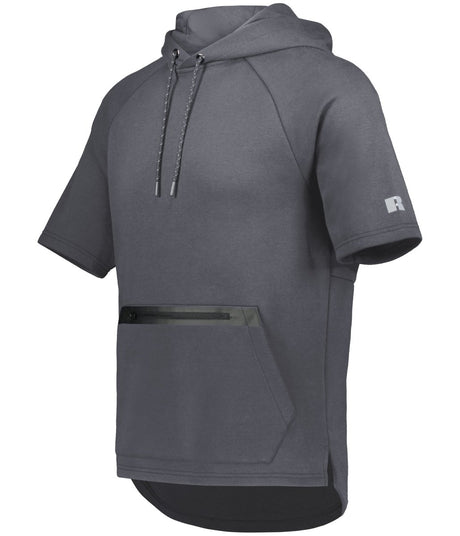Russell (Team) Legend Short Sleeve Tech Fleece Hoodie - Russell (Team) R24TFM STEALTH S