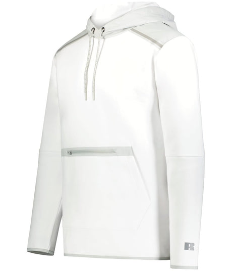 Russell (Team) Legend Tech Fleece Hoodie - Russell (Team) R23TFM WHITE/GRID IRON SILVER S