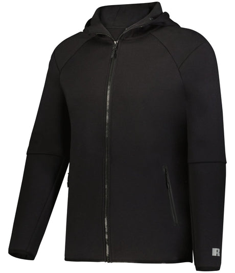 Russell (Team) LEGEND TECH FULL - ZIP FLEECE JACKET - Russell (Team) R25TFM BLACK S