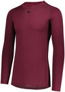 Russell (Team) Long Sleeve Compression Tee - Russell (Team) R20CPM MAROON S