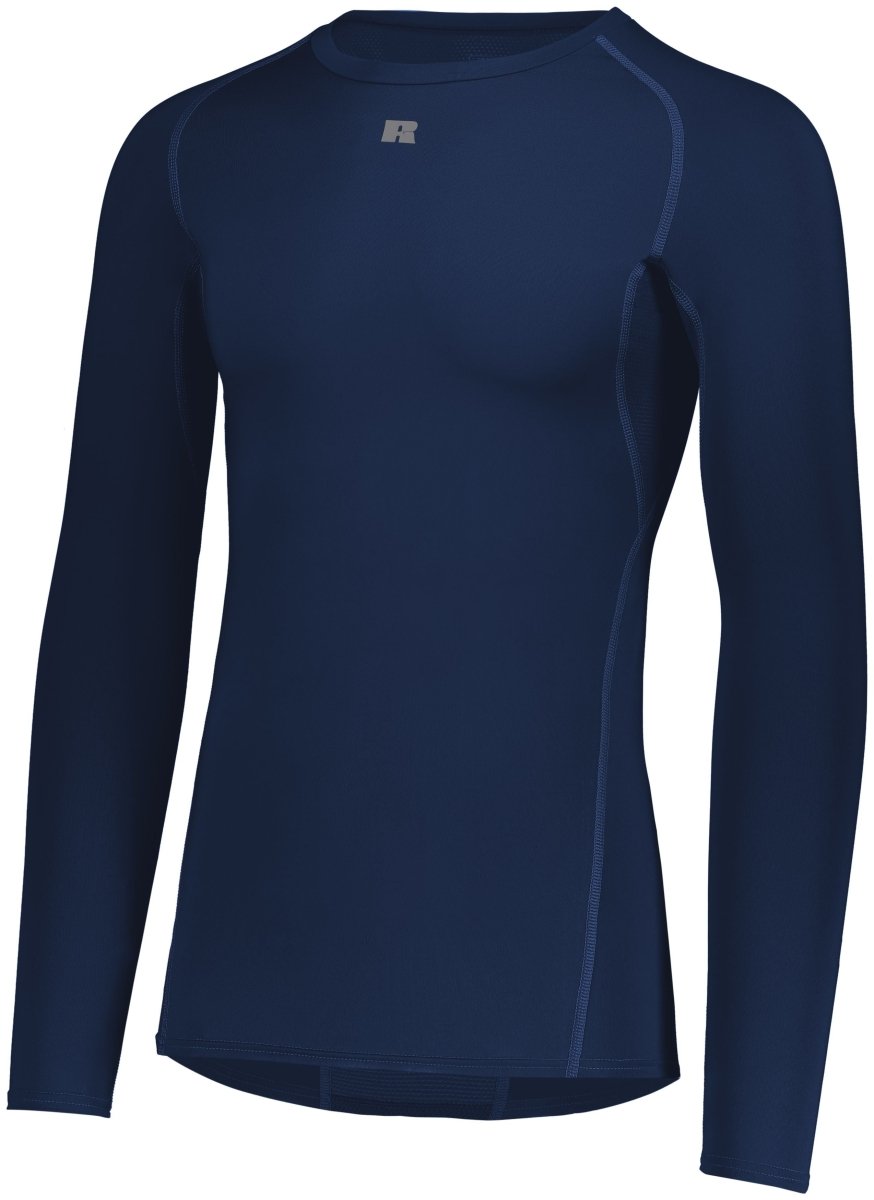 Russell (Team) Long Sleeve Compression Tee - Russell (Team) R20CPM NAVY S