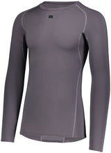 Russell (Team) Long Sleeve Compression Tee - Russell (Team) R20CPM STEALTH S
