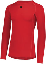 Russell (Team) Long Sleeve Compression Tee - Russell (Team) R20CPM TRUE RED S