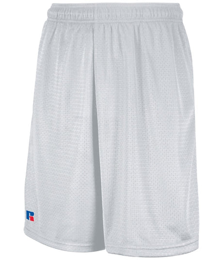 Russell (Team) Mesh Shorts With Pockets 651AFM WHITE S