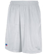 Russell (Team) Mesh Shorts With Pockets 651AFM WHITE S