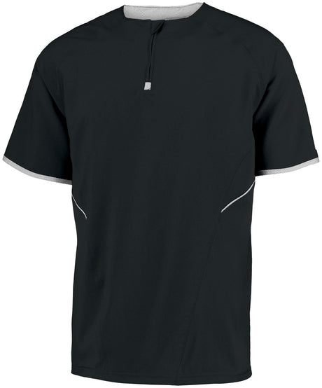 Russell (Team) Short Sleeve Pullover - Russell (Team) 872RVM BLACK/WHITE S