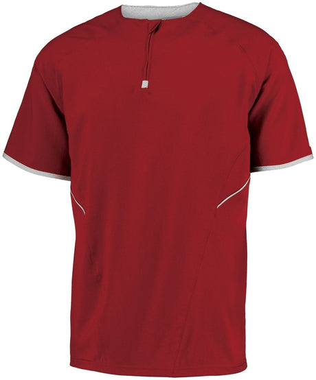 Russell (Team) Short Sleeve Pullover - Russell (Team) 872RVM TRUE RED/WHITE S
