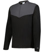 Russell (Team) SIDELINE GRID 1/4 ZIP PULLOVER - Russell (Team) R03GKM BLACK/STEALTH S