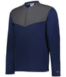 Russell (Team) SIDELINE GRID 1/4 ZIP PULLOVER - Russell (Team) R03GKM NAVY/STEALTH S