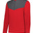 Russell (Team) SIDELINE GRID 1/4 ZIP PULLOVER - Russell (Team) R03GKM TRUE RED/STEALTH S