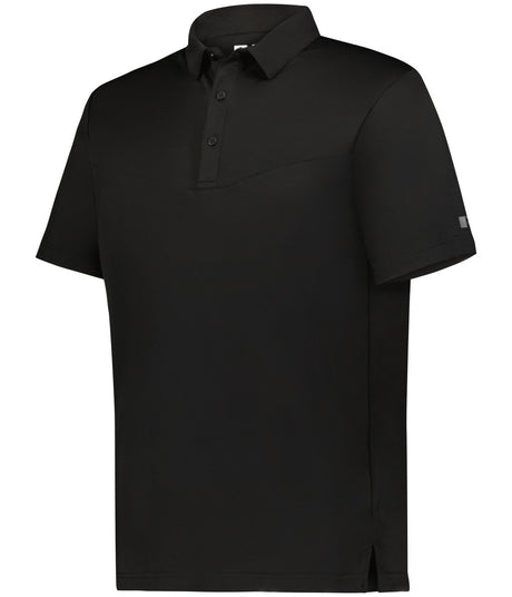 Russell (Team) SIDELINE GRID POLO - Russell (Team) R10GKM BLACK S