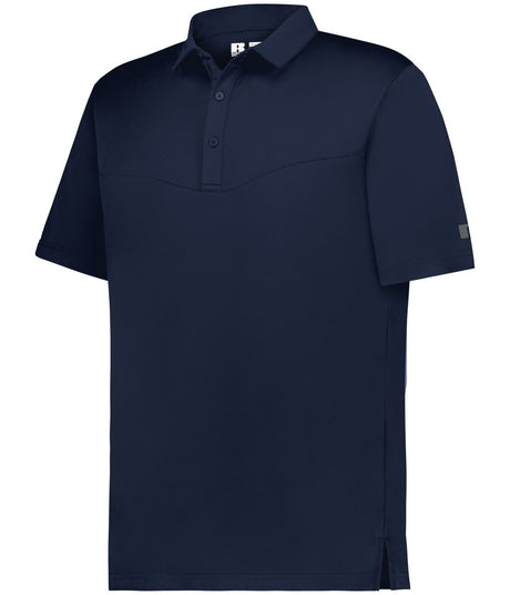 Russell (Team) SIDELINE GRID POLO - Russell (Team) R10GKM NAVY S