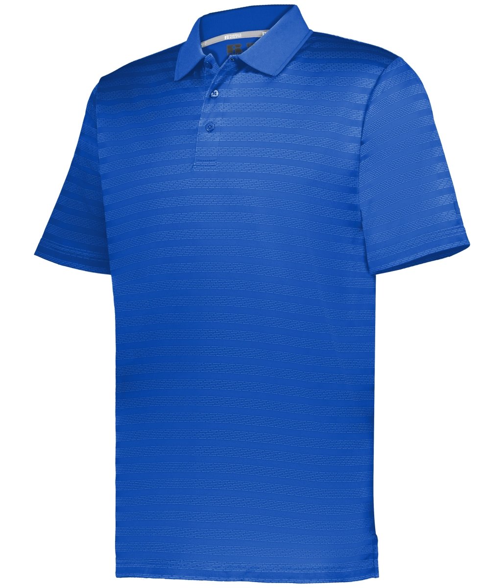 Russell (Team) SIDELINE STRIPED POLO - Russell (Team) R05JQM ROYAL S