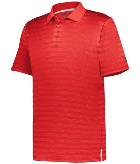 Russell (Team) SIDELINE STRIPED POLO - Russell (Team) R05JQM TRUE RED S
