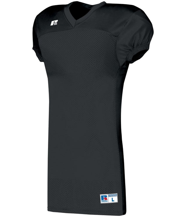 Russell (Team) Solid Jersey With Side Inserts - Russell (Team) S8623M BLACK S
