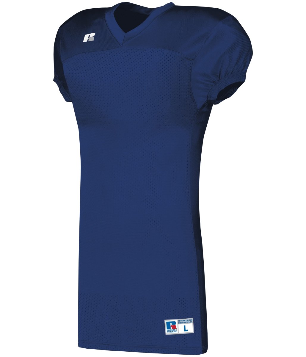 Russell (Team) Solid Jersey With Side Inserts - Russell (Team) S8623M NAVY S