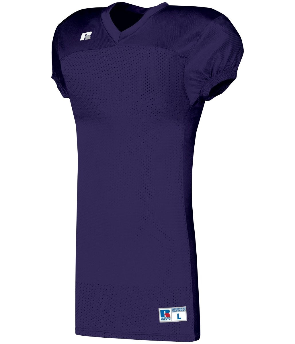 Russell (Team) Solid Jersey With Side Inserts - Russell (Team) S8623M PURPLE S